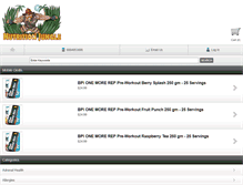 Tablet Screenshot of nutritionjungle.com